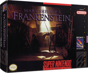 Mary Shelley's Frankenstein - Box - 3D Image