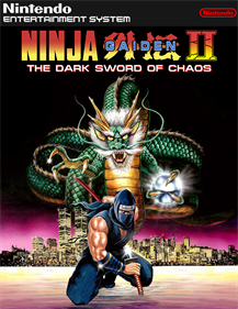 Ninja Gaiden II: The Dark Sword of Chaos - Fanart - Box - Front Image