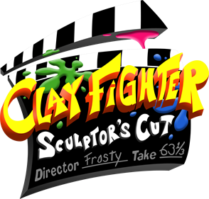 Clay Fighter: Sculptor's Cut - Clear Logo Image