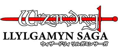 Wizardry: Llylgamyn Saga - Clear Logo Image