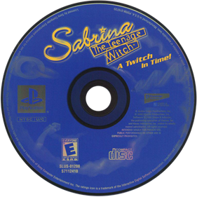 Sabrina the Teenage Witch: A Twitch in Time! - Disc Image
