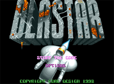 Blastar - Screenshot - Game Title Image