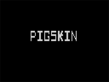 Pigskin - Screenshot - Game Title Image