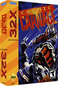 Cosmic Carnage - Box - 3D Image