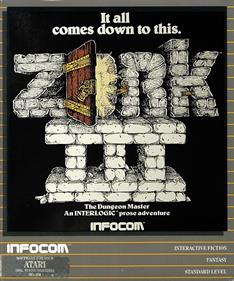 Zork III - Box - Front Image