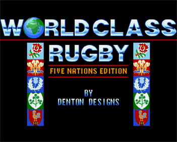 World Class Rugby: Five Nations Edition - Screenshot - Game Title Image