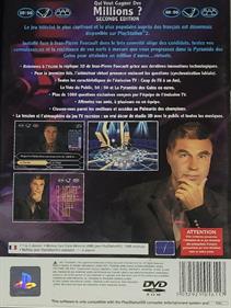 Who Wants to Be a Millionaire: 2nd Edition - Box - Back Image