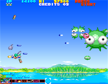 Sexy Parodius - Screenshot - Gameplay Image