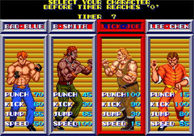 Violence Fight - Screenshot - Game Select Image