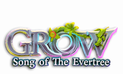 Grow: Song of the Evertree - Clear Logo Image