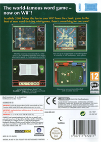 Scrabble Interactive: 2009 Edition - Box - Back Image