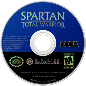 Spartan: Total Warrior - Disc Image