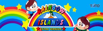 Rainbow Islands: Extra Version - Arcade - Marquee Image