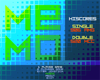 MeMO - Screenshot - Game Title Image