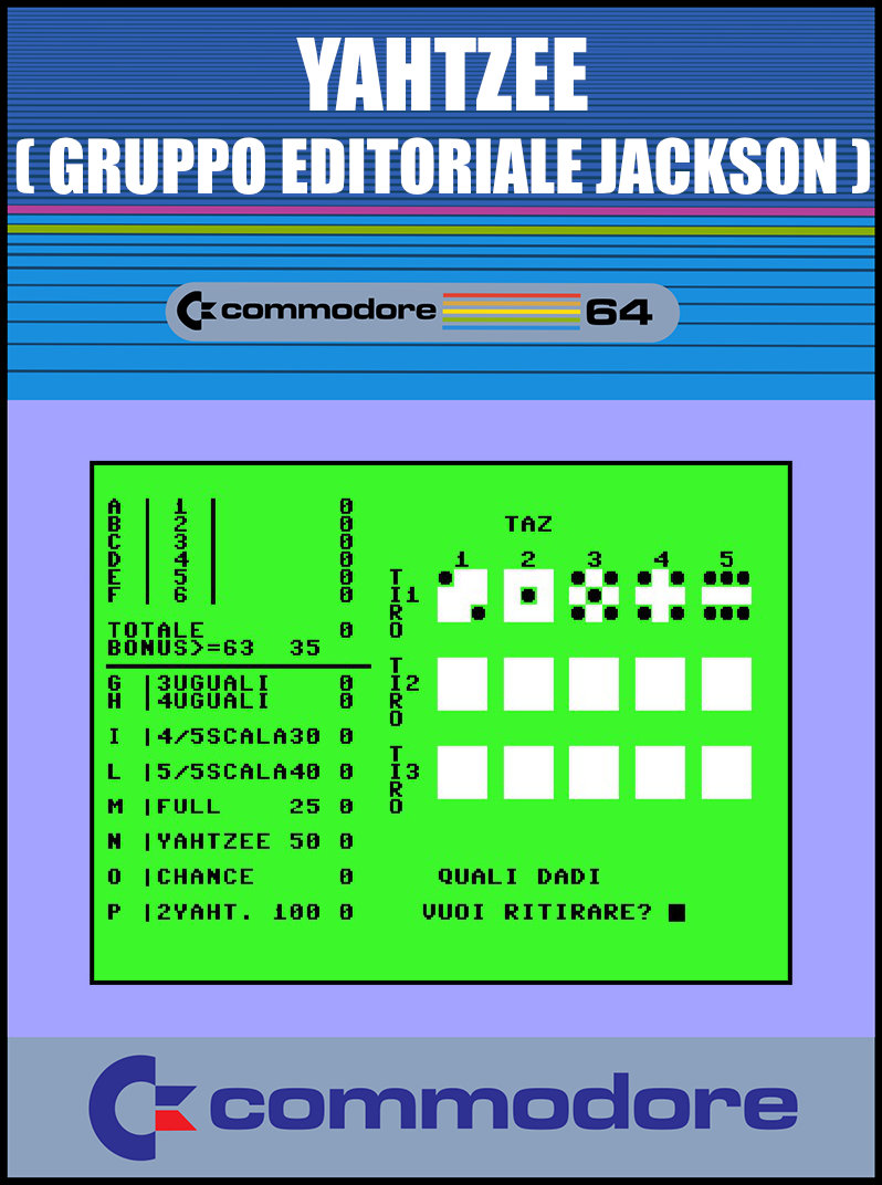 Yahtzee (Gruppo Editoriale Jackson)