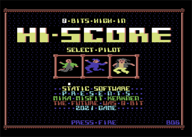 HI-SCORE - Screenshot - Game Title Image