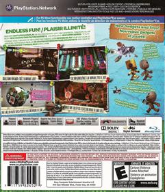 LittleBigPlanet 2 - Box - Back Image