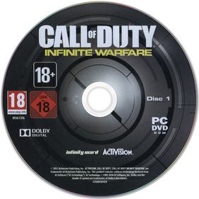 Call of Duty: Infinite Warfare - Disc Image