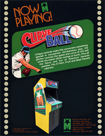 Curve Ball - Advertisement Flyer - Front Image