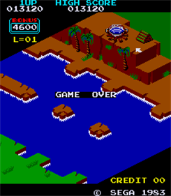 Congo Bongo - Screenshot - Game Over Image