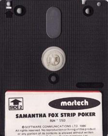 Samantha Fox Strip Poker - Disc Image