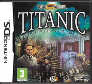 Hidden Mysteries: Titanic: Secrets of the Fateful Voyage - Box - Front - Reconstructed Image