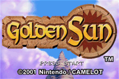 Golden Sun - Screenshot - Game Title Image