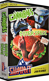 Cannibals from Outer Space  - Box - 3D Image