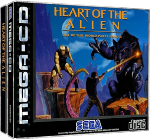 Heart of the Alien: Out of This World Parts I and II - Fanart - Box - Front