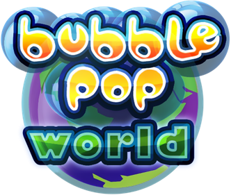 Bubble Pop World - Clear Logo Image