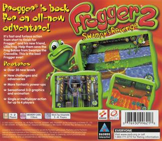 Frogger 2: Swampy's Revenge - Box - Back Image