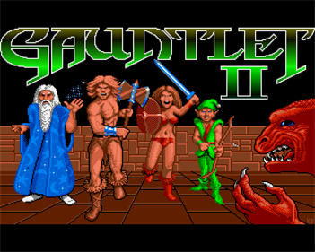 Gauntlet II - Screenshot - Game Title Image