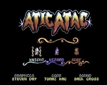 Atic Atac (Goblins) - Screenshot - Game Select Image