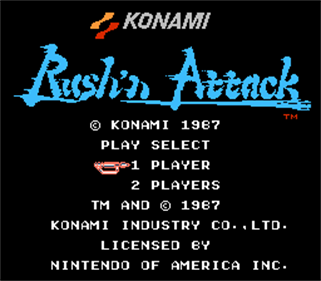 Rush'n Attack - Screenshot - Game Title Image