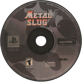 Metal Slug X - Disc Image