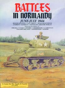 Battles in Normandy: June-July 1944 - Box - Front Image