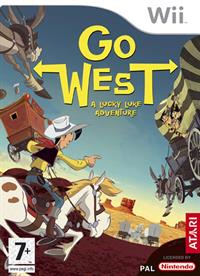 Go West!: A Lucky Luke Adventure - Box - Front Image