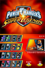 Power Rangers: Super Legends - Screenshot - Game Title Image
