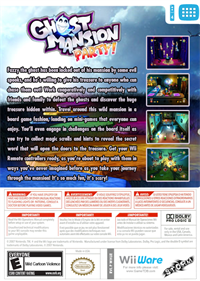 Ghost Mansion Party - Box - Back Image