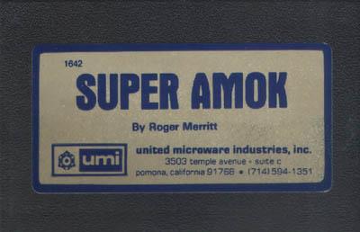 Super Amok - Cart - Front Image
