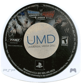 WWE Smackdown vs. Raw 2011 - Disc Image