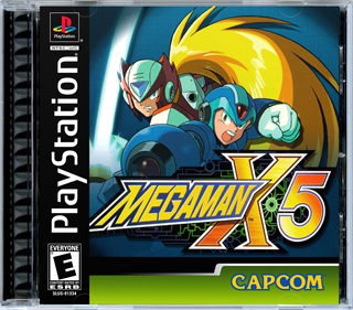 Mega Man X5 - Box - Front - Reconstructed Image