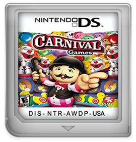 Carnival Games - Fanart - Cart - Front Image