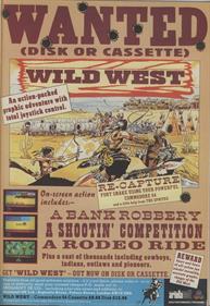 Wild West - Advertisement Flyer - Front Image
