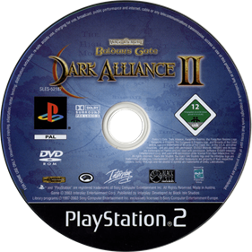 Baldur's Gate: Dark Alliance II - Disc