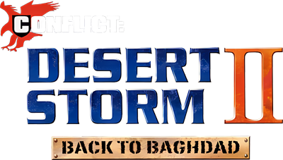 Conflict: Desert Storm II: Back to Baghdad - Clear Logo Image