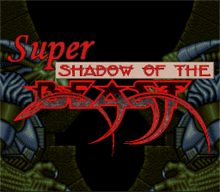 Super Shadow of the Beast - Screenshot - Game Title Image
