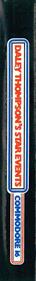 Daley Thompson's Star Events - Box - Spine Image