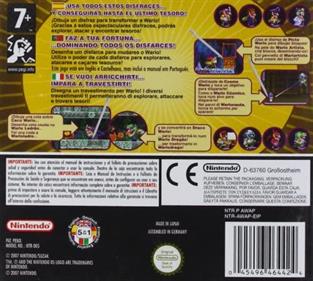 Wario: Master of Disguise - Box - Back Image
