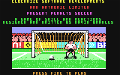 Penalty Soccer - Screenshot - Game Title Image
